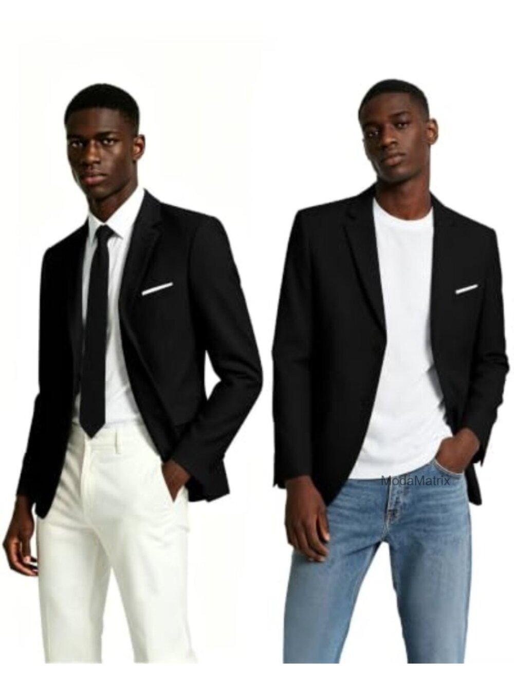 Slim Fit Men's Suit Jacket Blazer Notch Lapel Wedding Prom - Picture 3 of 6